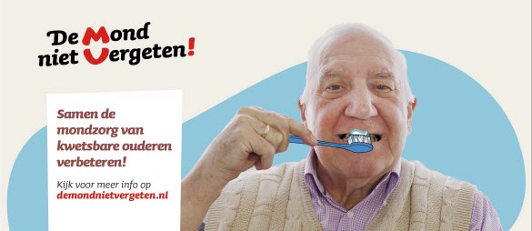 de mond niet vergeten